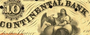 RI $10 PROVIDENCE Rhode Island The Continental Bank 1864 PMG VF25 RI-280 G10b - Picture 1 of 9