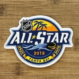 NHL All-Star Game 2018 Tampa Bay embroidered Iron on Patch 5"x3.5" - Picture 1 of 1