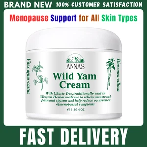 Wild Yam Cream by ANNAS – Organic Hormone Balance Support for Women, 2oz - Picture 1 of 3