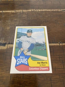 Hal Morris 1989 CMC Triple A All-Stars Columbus Clippers #17 - Picture 1 of 2