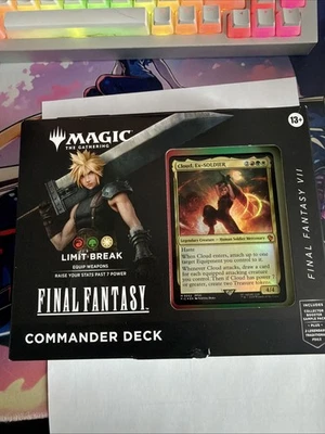 Magic: The Gathering Final Fantasy VII Commander Deck Limit Break *NEW SEALED* - Image 1 of 3