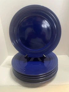 7-Rachael Ray Double Ridge Blau Himbeere 11" Essteller Schön 3001 - Bild 1 von 8