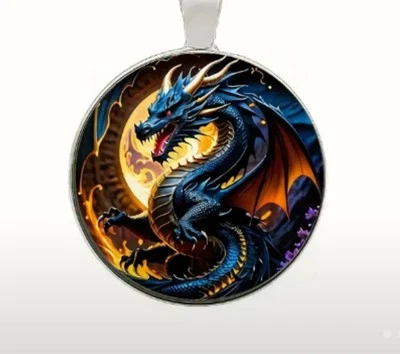 Dragon Necklace Stunning Design Stainless Steel Chain Fashion Jewellery NEW - Image 1 of 4