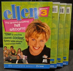 ELLEN SEASON THREE DVD SERIES 3 CULT COMEDY TV SHOW R1 DEGENERES JOELY FISHER - Picture 1 of 5