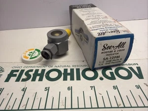 INDICADOR DE HUMEDAD SPORLAN SA-12FM 1/4" SAE MACHO X 1/4" HEMBRA - Imagen 1 de 3