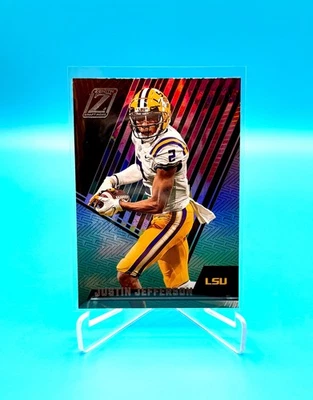 2023 Chronicles Zenith Draft Picks🔥Justin Jefferson🔥LSU Refractor! #19 - Image 1 of 4