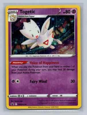 Togetic SWSH: Sword & Shield Promo Cards SWSH276 Near Mint NM Cosmos Holo Rare - Image 1 of 2