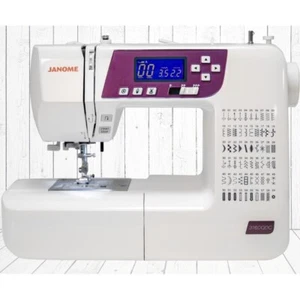 Janome 3160QDC G Purple Quilt Decor Sewing Machine + Push Button Scissor New - Picture 1 of 4