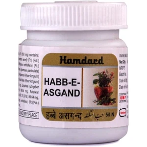 Hmdard  Unani Habb-e- Asgand Pack of 2   Joint & Lumbar Pain - Picture 1 of 3