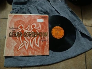 Cesar Concepcion Y Su Orquesta Bailemos TROPICAL TRLP 5025 Puerto Rico VG TESTED - Picture 1 of 3