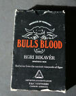 Bulls Blood Complete Set Playing Cards Take The Bull By The Horns