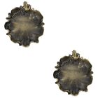 2 Pack Metal Calligraphy Ink Butterfly Zinc Alloy Sumi Dish