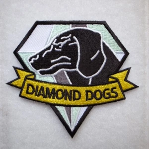 Parche de aro y bucle Metal Gear Solid MGS Diamend Dogs - Imagen 1 de 1