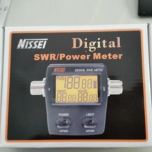 NISSEI RS-70 ROSM-WATTM DIGITALE HF-6M - LETTURA POT.DIRETTA 800017 - Imagen 1 de 1