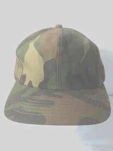 Duck Bay Camoflouge Hunter Trucker Baseball Hat Mesh Cotton Snapback Korea - Picture 1 of 7