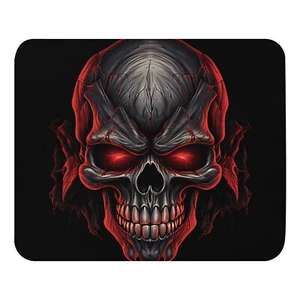 Angry Glowing Skull Mouse Pad Mouse pad - Afbeelding 1 van 1