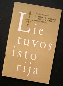 Lithuanian book / Napoleono imperijos žlugimas ir Lietuva 1989 - Picture 1 of 4