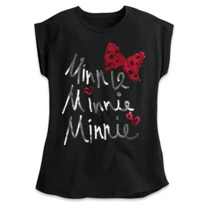 Disney Authentic Minnie Mouse Flügelärmel T-Shirt für Tweens Größe 5/6 - Bild 1 von 1