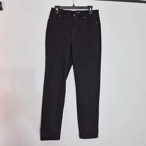 Eileen Fisher Womens High Waisted Slim Fit Jeans Black Size XS Stretch NWT 7 - Picture 1 of 11