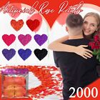 2000PC Artificial Rose Petals Silk Petals Bright Silk Fabric Real Bridal NEW