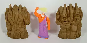 1997 Zeus & Rock Titan 4" McDonald's Movie Action Figure Set #2 Disney Hercules - Imagen 1 de 7
