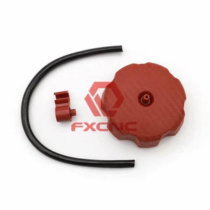 For Honda CRF250RALLY 2017 2018 2019 FXCNC Plastic Fuel Gas Cap Tank Cover Red - Picture 1 of 8