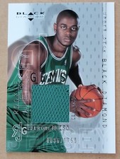 2000-01 Upper Deck Black Diamond Rookie Jersey Gems Jerome Moiso #121 696/1750