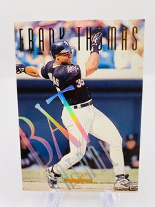 1995 Leaf Limited Baseball Bat Patrol- Frank Thomas #1- White Sox-MLB