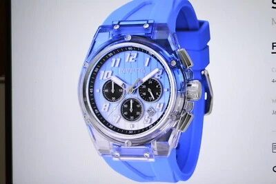 NUEVO RELOJ INVICTA S1 RALLY PRISMA 44mm azul y plata 47350 precio de venta sugerido por el fabricante $1,695. Foto 1 de 4