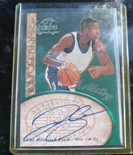 1997 Score Board Visions Signings Artistry Ray Allen Autograph HOF