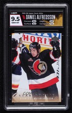 1995-96 Upper Deck Electric Ice Daniel Alfredsson HGA 9.5 GEM MINT Rookie RC HOF