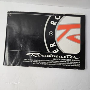Roadmaster Pacific Cycle Bicycle Owner's Manual and Guide 2003  - Picture 1 of 4
