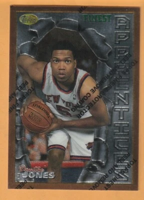 Dontae Jones New York Knicks 1996-97 Finest #92 RC Mississippi State Bulldogs - Image 1 of 2