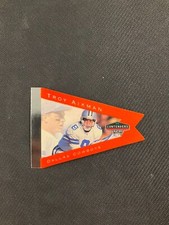 1998 Playoff Contenders #20 Troy Aikman Red Pennant Dallas Cowboys