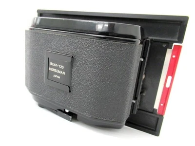 Roll Film Back Holder Horseman 8EXP 120 Type1 6x9【Near MINT 】JAPAN #250 - Image 1 of 4