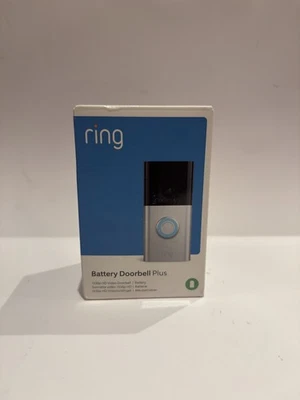 Ring Battery Video Doorbell Plus - Wireless Doorbell Camera 1536p - Night Vision - Image 1 of 4