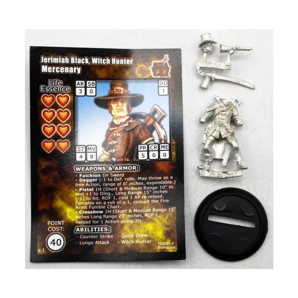 Minis sueltas Fantization Rusted Heroes Jerimiah Blade #1 casi nuevas Foto 1 de 1