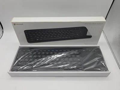 (Open Box!) Microsoft All-in-One Media Keyboard N9Z-00001 1632 1496 - Image 1 of 4