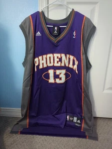 Steve Nash #13- Phoenix Suns- Adidas Adult Large- Purple Jersey - Picture 1 of 3