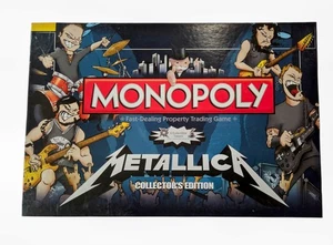 Metallica Monopoly Selten Original Hasbro 2015 Collector's Edition Kostenloser Versand - Bild 1 von 6