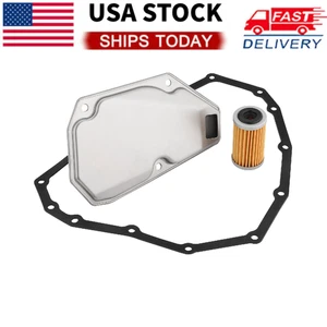 3Pcs Transmission Oil Filters W/Pan Gasket For 2012-2019 NISSAN SENTRA Wildhsvtr - Foto 1 di 13