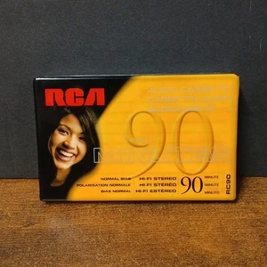 NUEVA CINTA DE CASETE DE AUDIO EN BLANCO DE 90 MINUTOS RCA estéreo Hi Fi, sellada de fábrica - Imagen 1 de 4