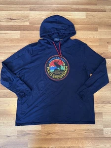 Vintage Polo Country Ralph Lauren Sportsman Kapuzenshirt 2XL leicht Outdoor - Bild 1 von 7