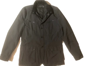 RALPH LAUREN BLACK LABEL Mens Padded Moto Escape Jacket sz 42 Field Utility - Picture 1 of 13