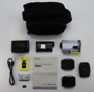 SONY ACTION CAM HDR-AS30V CAMCORDER HD WIFI HIGH DEFINITION VIDEOKAMERA SD KARTE - Bild 1 von 4