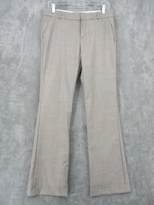 Banana Republic Pants Womens 6 Martin Fit Wool Blend Trouser Office Career Tan - Picture 1 of 11