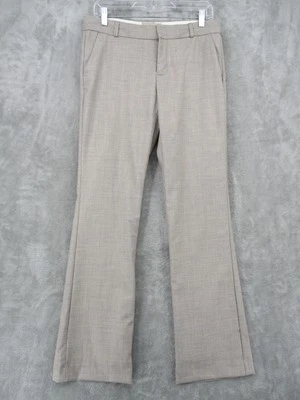 Pantalones Banana Republic para mujer 6 Martin Fit mezcla de lana pantalón oficina carrera bronceado Foto 1 de 4
