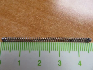 Gebrauchte kleine mini Spiralfeder Druckfeder 46x2,5mm aus Stahl Feder Minifeder - Bild 1 von 5