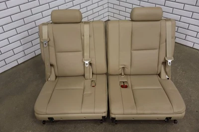 07-14 GMC Yukon XL Denali Escalade Cashmere Leather 3rd Row Seats 68k Foto 1 de 4