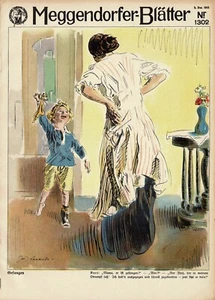 Meggendorfer - Blätter (Der Guckkasten) Nr. 1302 vom 9.Dezember 1915 - Bild 1 von 1